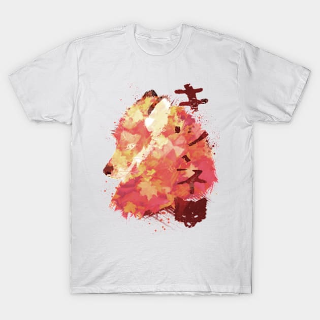 Autumn fox spirit T-Shirt by OtakuDezain